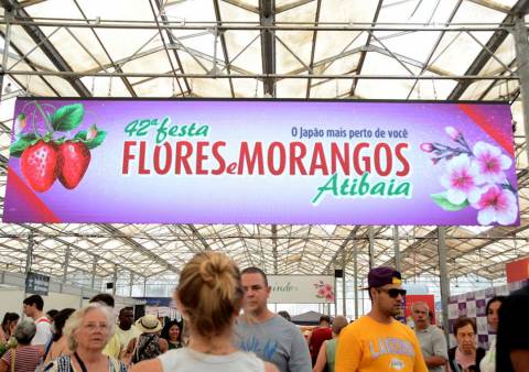 Festa de Flores e Morangos de Atibaia terá Ingresso Solidário nesta Sexta-feira, 20 de setembro