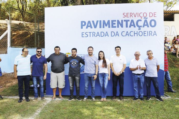 PREFEITURA DE ATIBAIA INICIOU OBRAS DE ASFALTO NA ESTRADA DA CACHOEIRA