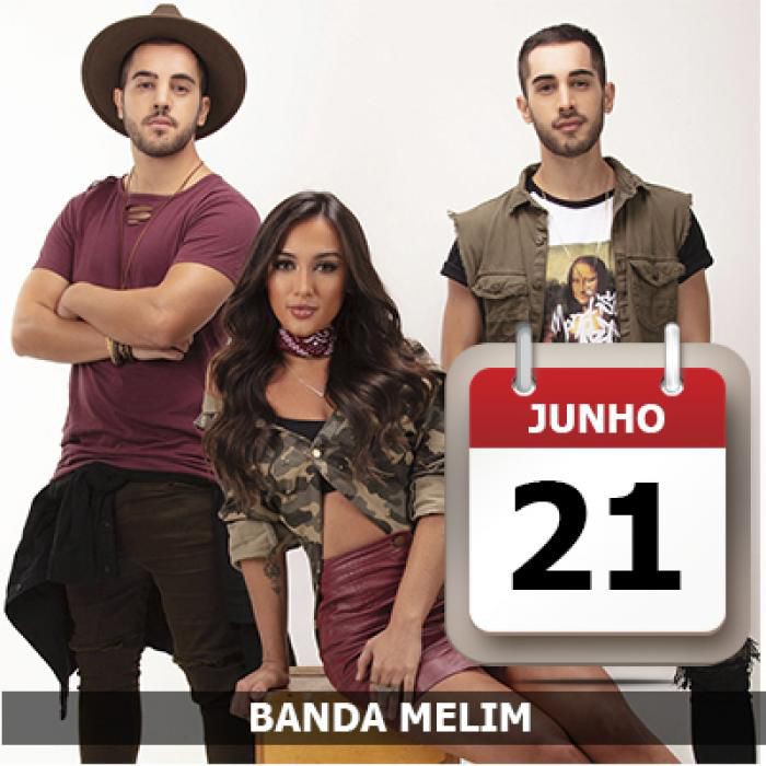 HOJE TEM SHOW DA BANDA MELIM NO CENTRO DE CONVENÇÕES EM ATIBAIA